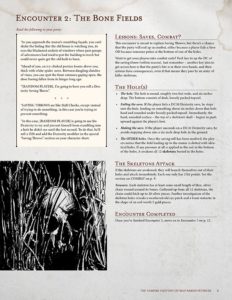 The Bone Yards | Gothic horror adventure