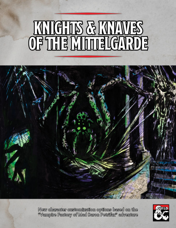 The Vampire Factory of Mad Baron Petrifax - Ancillary - Website